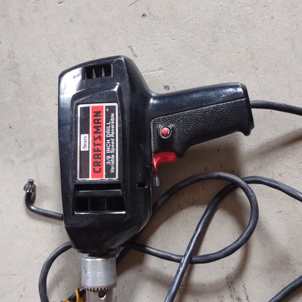 Craftsman vintage corded drill